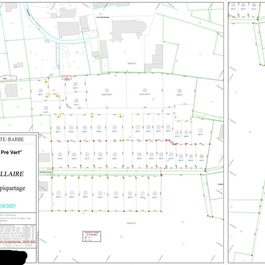  CABINET DE L'ILE : Terrain | SAINTE-BARBE (57640) | 0 m2 | 127 330 € 
