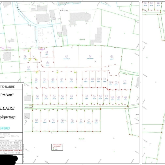  CABINET DE L'ILE : Terrain | SAINTE-BARBE (57640) | 112 m2 | 81 320 € 