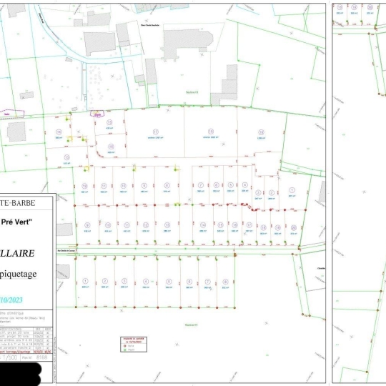  CABINET DE L'ILE : Terrain | SAINTE-BARBE (57640) | 112 m2 | 77 040 € 