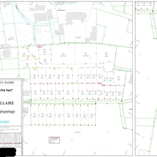  CABINET DE L'ILE : Terrain | SAINTE-BARBE (57640) | 0 m2 | 342 380 € 