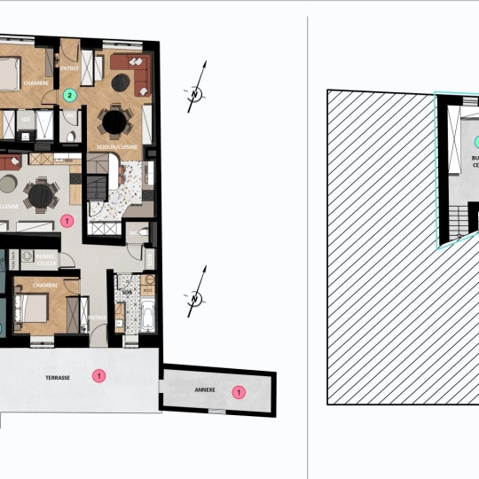  CABINET DE L'ILE : Appartement | ENNERY (57365) | 48 m2 | 149 000 € 