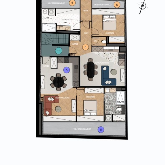  CABINET DE L'ILE : Appartement | ENNERY (57365) | 46 m2 | 49 900 € 