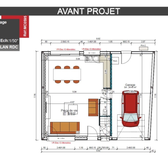  CABINET DE L'ILE : Terrain | ENNERY (57365) | 185 m2 | 79 000 € 