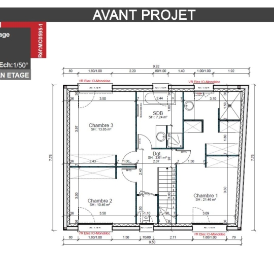 CABINET DE L'ILE : Terrain | ENNERY (57365) | 185 m2 | 79 000 € 