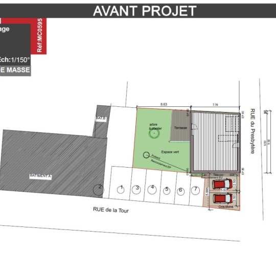  CABINET DE L'ILE : Terrain | ENNERY (57365) | 185 m2 | 79 000 € 
