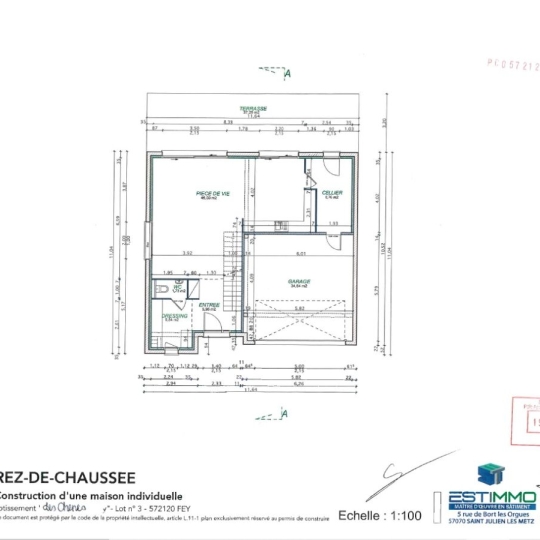  CABINET DE L'ILE : House | FEY (57420) | 149 m2 | 420 000 € 