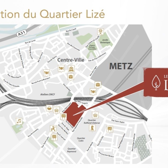  CABINET DE L'ILE : Appartement | MONTIGNY-LES-METZ (57950) | 68 m2 | 284 500 € 