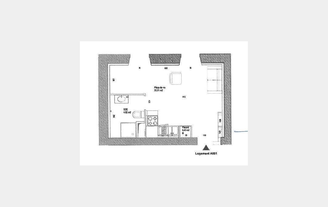 CABINET DE L'ILE : Appartement | MONTIGNY-LES-METZ (57950) | 27 m2 | 115 000 € 