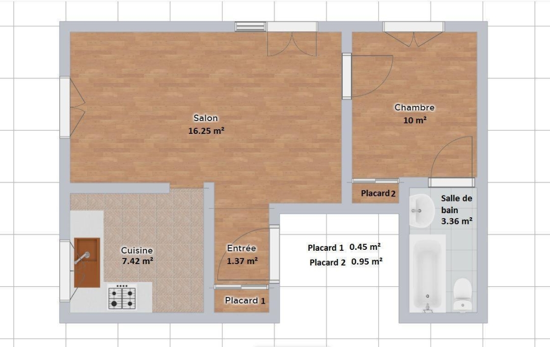 CABINET DE L'ILE : Apartment | MONTIGNY-LES-METZ (57950) | 40 m2 | 98 000 € 
