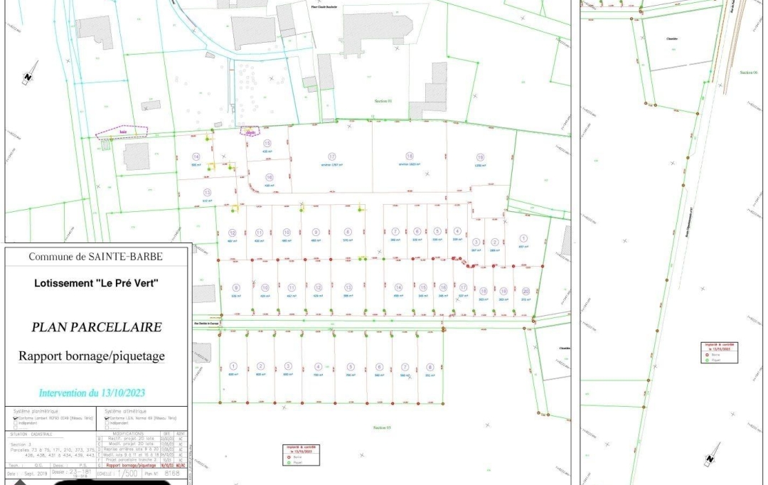 CABINET DE L'ILE : Terrain | SAINTE-BARBE (57640) | 112 m2 | 77 040 € 