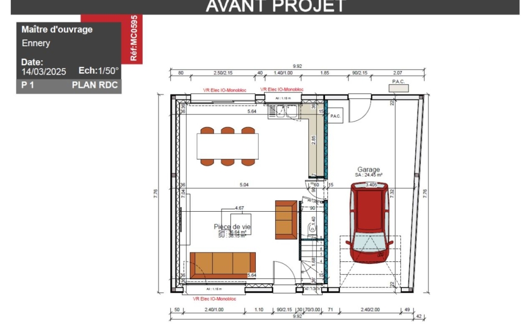 CABINET DE L'ILE : Terrain | ENNERY (57365) | 185 m2 | 79 000 € 