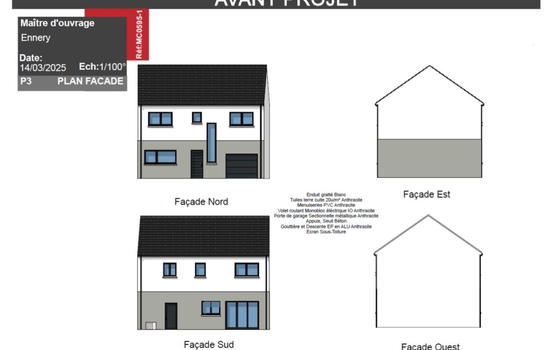 CABINET DE L'ILE : Terrain | ENNERY (57365) | 185 m2 | 79 000 € 