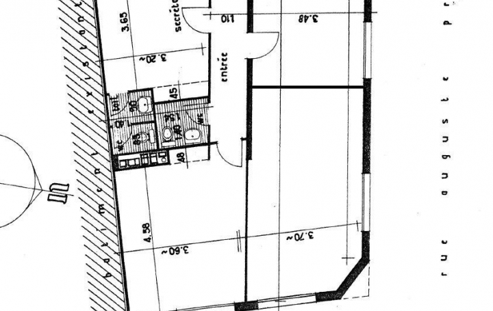 CABINET DE L'ILE : Local / Bureau | METZ (57000) | 95 m2 | 1 020 € 